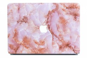 Lunso MacBook Pro 15 inch (2012-2015) cover hoes - case - Marble Finley