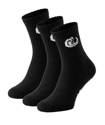 Vinnie-G Sportsokken 3-pack Zwart-35/38