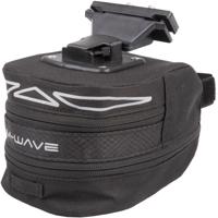 M-WAVE zadeltas tilburg m 1 liter zwart/grijs