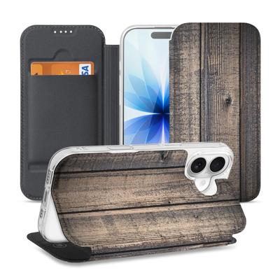 Standcase Hoesje Apple iPhone 17 Steigerhout