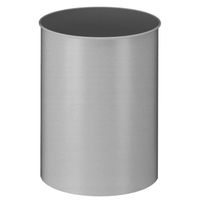 V-part - Ronde papierbak 30 ltr - Steel - aluminium - thumbnail