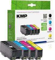 KMP Inktcartridge vervangt Epson 26, T2616, T2601, T2612, T2613, T2614 Compatibel Combipack Zwart, Cyaan, Magenta, Geel E167V 1626,4850