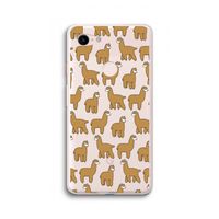 Alpacas: Google Pixel 3 XL Transparant Hoesje
