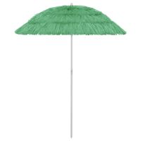 VidaXL Strandparasol Hawaï 180 cm groen - thumbnail