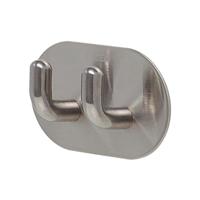 Tiger rondo handdoekhaak dubbel rvs