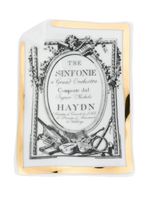 Fornasetti cendrier Haydn - Multicolore - thumbnail