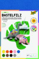 Vilt folia 20x30cm 150gr 10 vel assorti kleuren