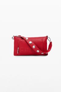 Mini Half Logo tas - RED - U