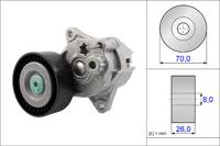 Riemspanner, Poly V-riem INA, u.a. für Mercedes-Benz, Jeep