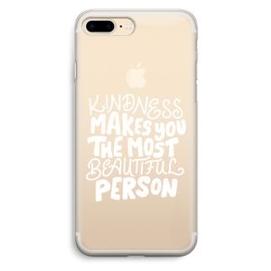 The prettiest: iPhone 7 Plus Transparant Hoesje