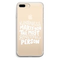 The prettiest: iPhone 7 Plus Transparant Hoesje