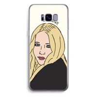 Mary Kate: Samsung Galaxy S8 Plus Transparant Hoesje