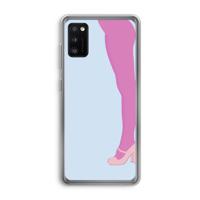 Pink panty: Samsung Galaxy A41 Transparant Hoesje