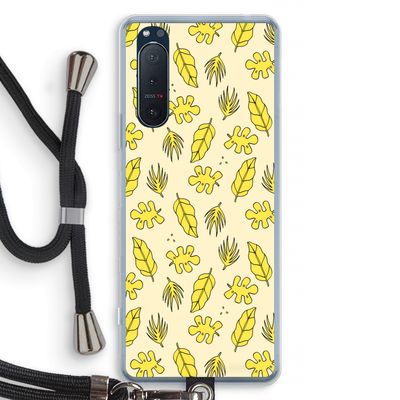 Herfst: Sony Xperia 5 II Transparant Hoesje met koord