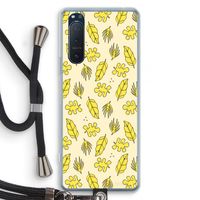 Herfst: Sony Xperia 5 II Transparant Hoesje met koord