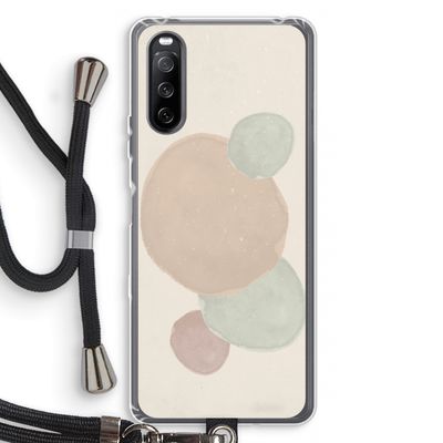 Geo #9: Sony Sony Xperia 10 III Transparant Hoesje met koord