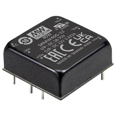 MW Mean Well SKMW40G-24 DC/DC-converter 40 W Aantal uitgangen: 1 x Inhoud 1 stuk(s)