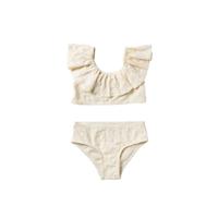 Salted Stories zomer bikini meisjes - geel - Anglaise