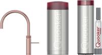 Quooker Fusion Round met COMBI+ boiler en CUBE reservoir 5-in-1-kraan rosé koper