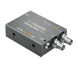 Blackmagic Design Mini Converter Optical Fiber 12G Actieve video-omzetter 3840 x 2160, -