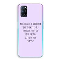 Zelfvertrouwen: Oppo A72 Transparant Hoesje
