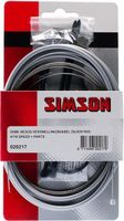 Simson Versnellingskabel set nexus 1700/2150 mm grijs/zilver