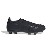 adidas Predator Elite Gras Voetbalschoenen (FG) Kids Zwart Donkergrijs