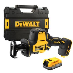 DeWalt DCS369E1T Accu Reciprozaag | 18V XR Powerstack | Zonder lader | in TSTAK - DCS369E1T-XJ