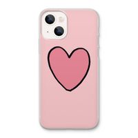Hartje: iPhone 13 Transparant Hoesje