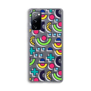 8-bit N°6: Samsung Galaxy S20 FE / S20 FE 5G Transparant Hoesje