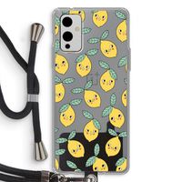 Citroenen: OnePlus 9 Transparant Hoesje met koord Citroenen: OnePlus 9 Transparant Hoesje met koord