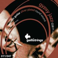 Galli GSB11 Gypsy Jazz Gitaarsnaren met Bal-Einde (11-47) Medium