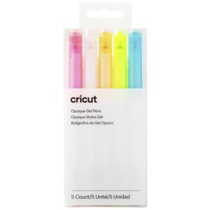 Cricut 2009849 markeerstift 5 stuk(s) Blauw, Oranje, Roze, Wit, Geel