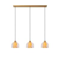 Lucide GUNHILD Hanglamp 3xE27 - Transparant