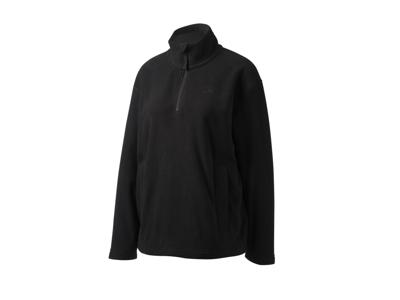CRIVIT Dames fleecetrui Freeride (Zwart, S (36/38))