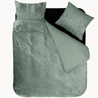 Cristallo Velvet Dekbedovertrek Groen-2-persoons (200 x 200/220 cm)