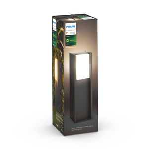 Philips Lighting Hue Staande lamp voor buiten 16473/93/P0 Turaco E27 9.5 W Warmwit