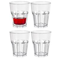 Duni Drinkglas Any Day - 4x - onbreekbaar kunststof - 240 ml - vaatwasser bestendig - thumbnail