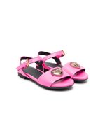 Versace Kids sandales Medusa à bout ouvert - Rose - thumbnail