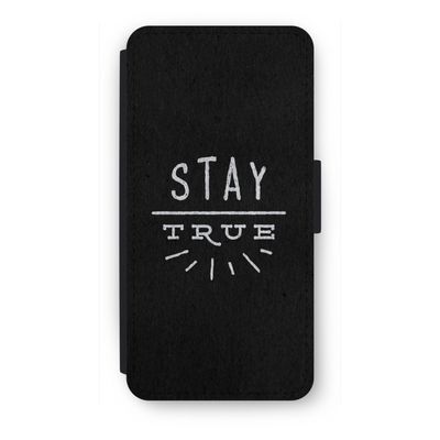 Stay true: iPhone SE 2020 Flip Hoesje