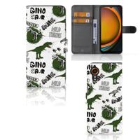Telefoonhoesje | Met pasjeshouder | voor Samsung Galaxy Xcover 7 Dinosaurus
