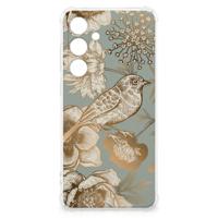 Case voor Samsung Galaxy S24 FE Vintage Bird Flowers
