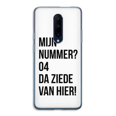 Da ziede van hier: OnePlus 7 Pro Transparant Hoesje