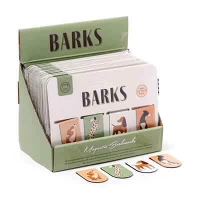 Barks Hond Magnetische Boekenlegger Set