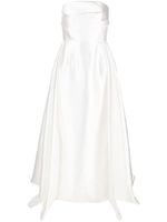 Solace London robe longue Tiffany à design sans bretelles - Blanc Solace London robe longue Tiffany à design sans bretelles - Blanc