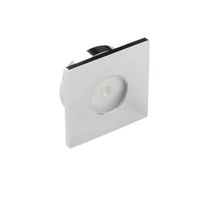 Inbouw LED-Spot Bellezza Bagno Mike IP65 3000 Kelvin 4x1,3 cm Chroom - thumbnail