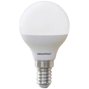 Megatron MT65002 LED-lamp Energielabel F (A - G) E14 Kogel 5.5 W Neutraalwit (Ø x l) 45 mm x 80 mm 1 stuk(s)