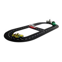 Kids Globe autobaan wegdelen 18 delig 307,5 cm - thumbnail