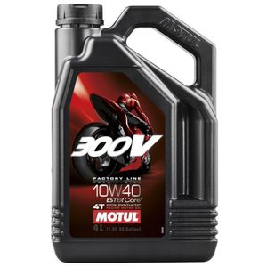 MOTUL 10W-40 synthetisch 300V Factory line road racing, Motorolie 4T, 4 liter