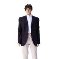 Herencolbert Blauw-rood mt 48-60
